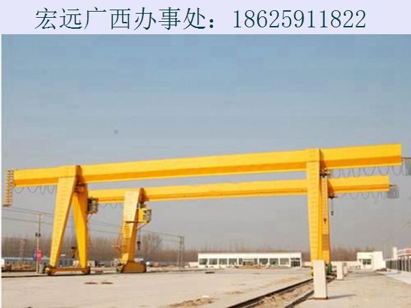 廠家龍門(mén)吊工作操作